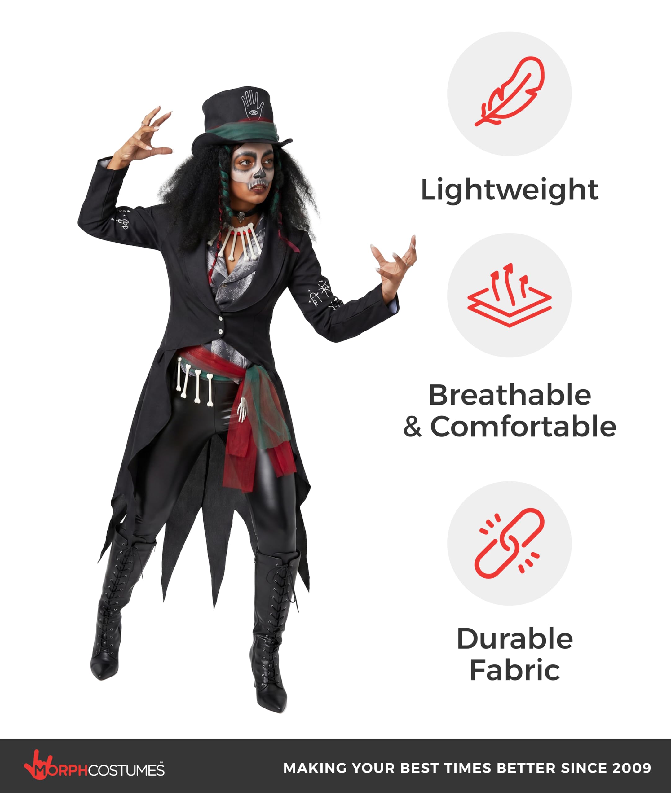 Halloween Kostüm Damen, Hexenkostüm Damen, Halloween Kostüm Damen Voodoo, Kostüm Zauberin Damen, Voodoo Priesterin Kostüm, Damen Halloween Kostüm Hexe, Faschingskostüm Hexe Damen, Damen Hexenkostüm
