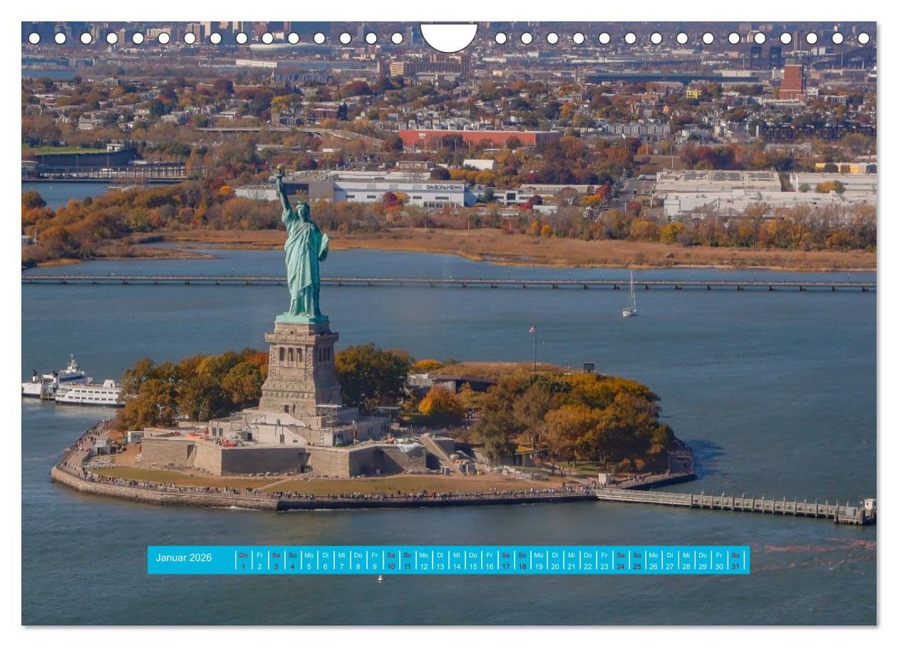 Sechs Tage New York (Wandkalender 2026 DIN A4 quer), CALVENDO Monatskalender: Sechs Tage New York - die besten Fotos