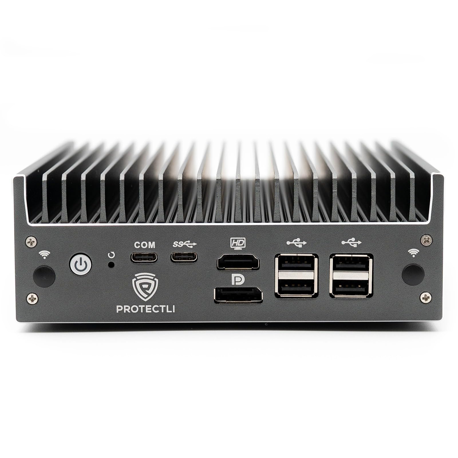 Protectli Vault Pro VP2440 (with coreboot) - 4 Port, Micro Appliance/Mini PC - Intel N150, 2X 10G SFP+ NICs, 2X 2.5G NICs, DDR5 RAM, 32GB eMMC on-Board, M.2 SATA SSD Storage, AES-NI, Barebones