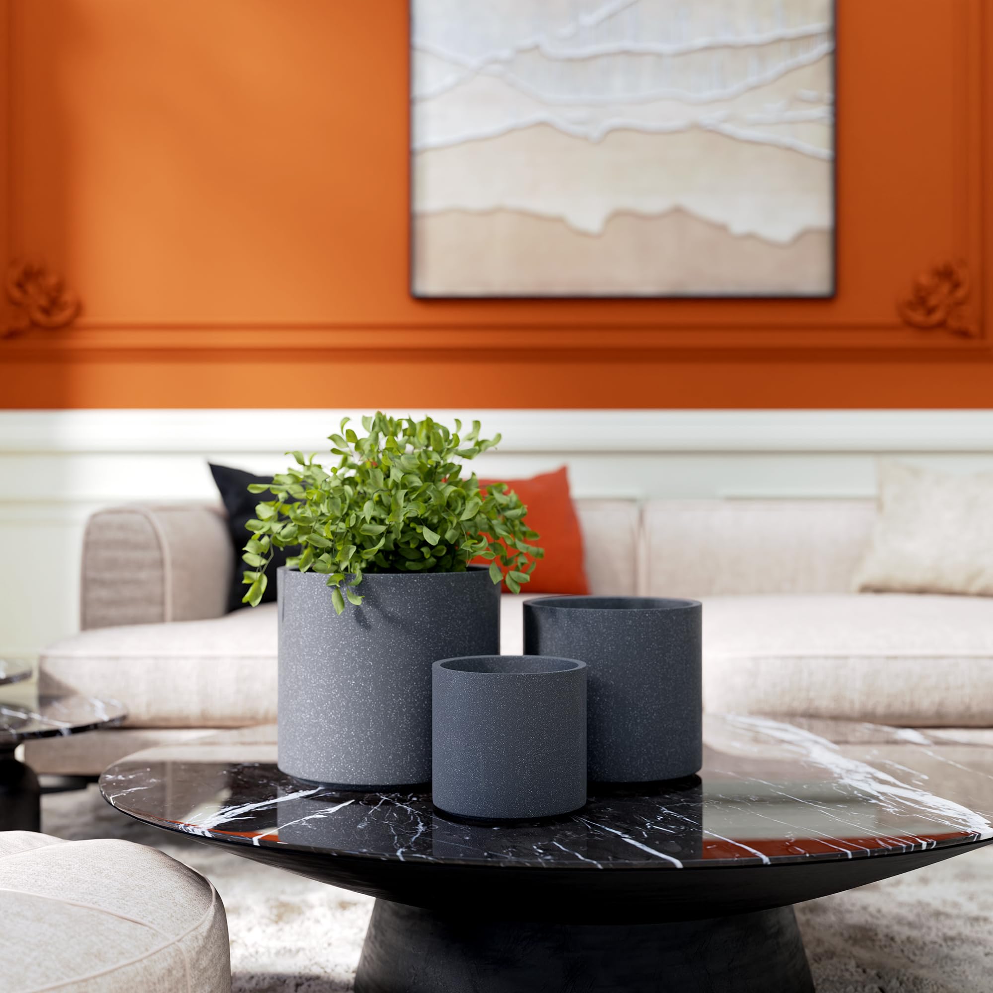 YUCCABE Fox Planter - Durable Outdoor Flower Pots -29