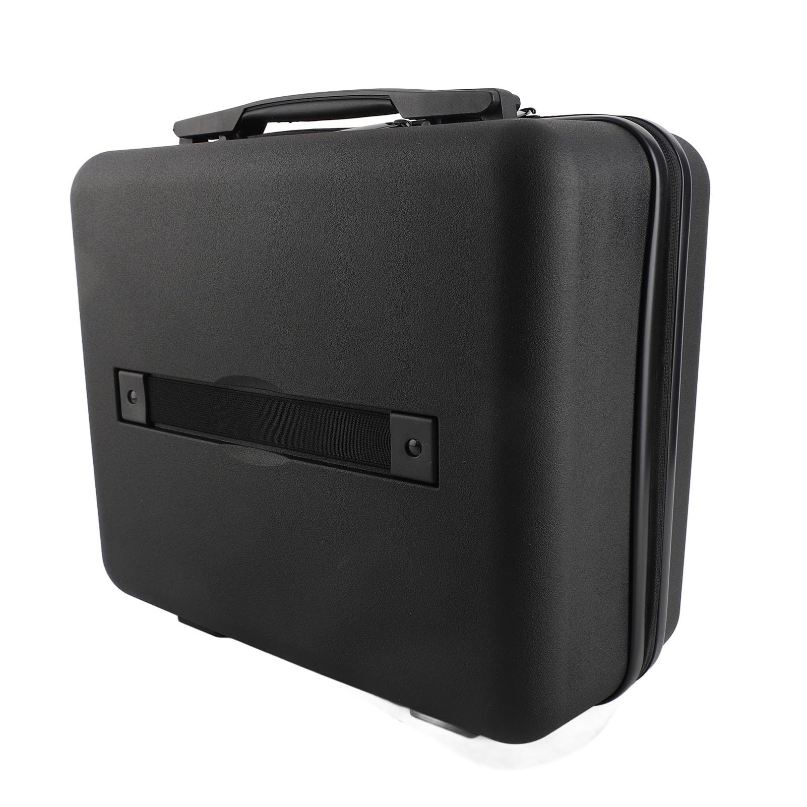 KKPLZZ Satelliten-Reisetasche, Stoßfest, Wasserabweisend, Tragbare Hartschalen-Tragetasche für Satellitenausrüstung, mit Stauraum für Adapterkabel, Halterung, Netzteil
