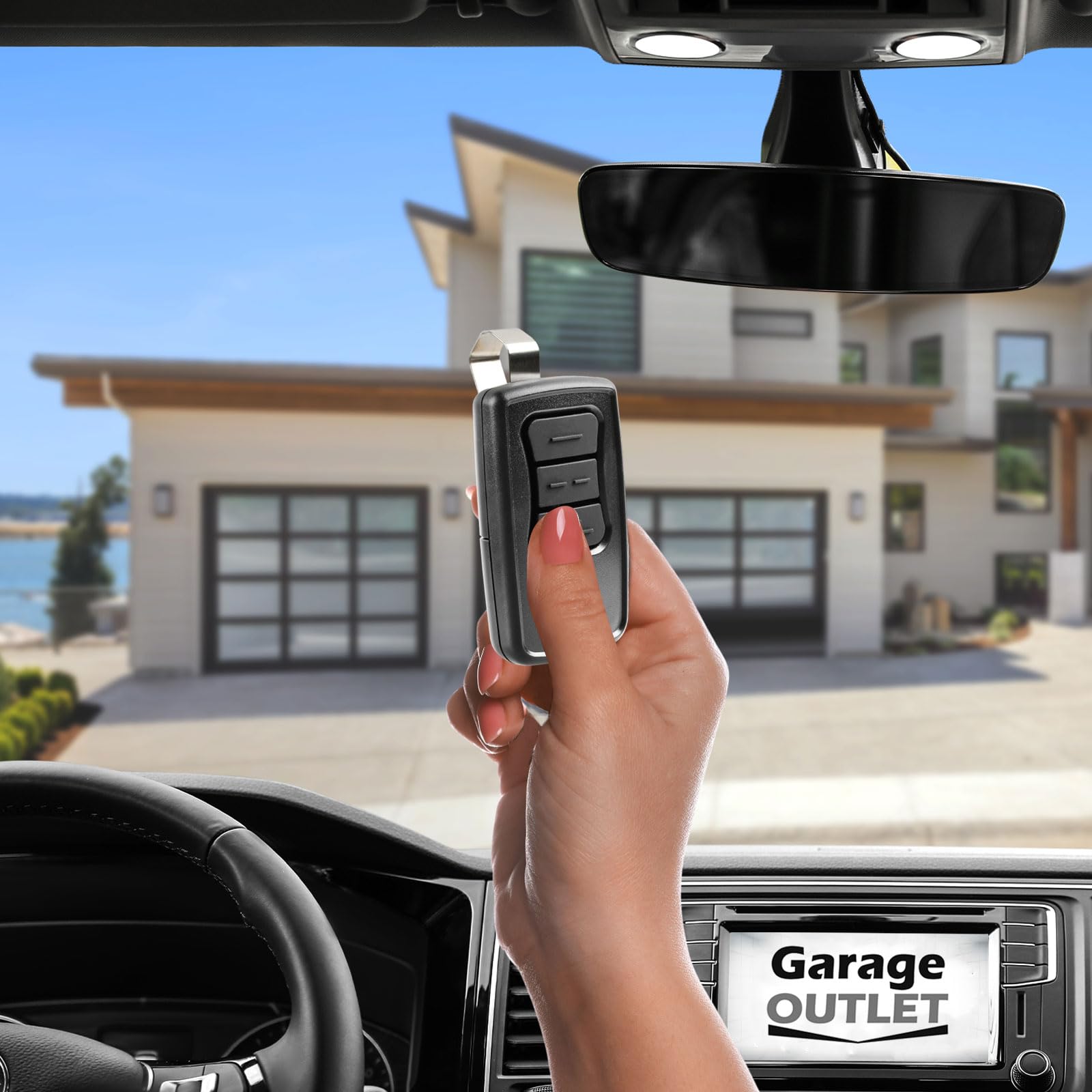 Garage Outlet - Mando a distancia para puerta de garaje Genie GM3T-BX Genie Master Universal