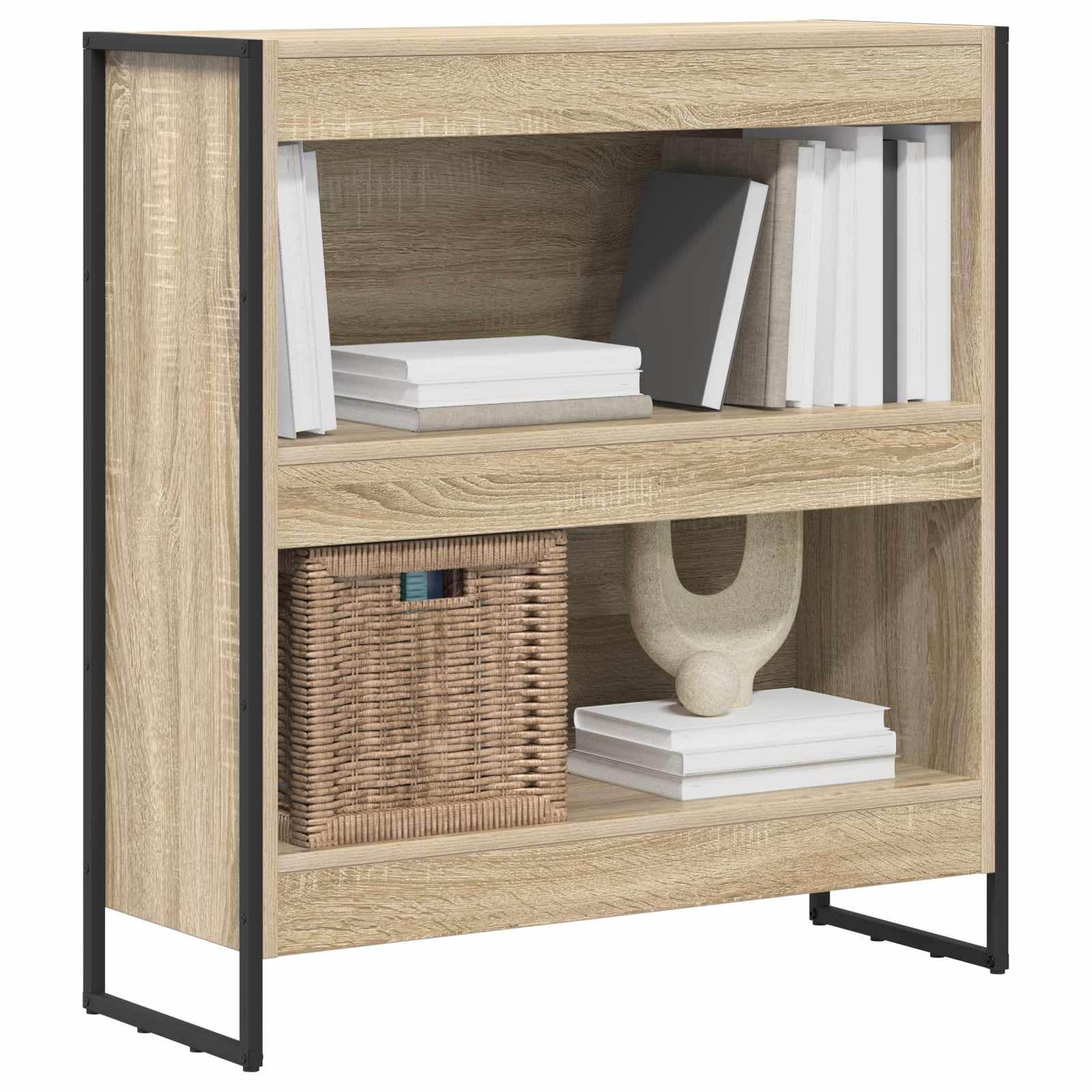 Szafka na książki 80 x 30 x 86,5 cm, drewno inżynierskie Sonoma