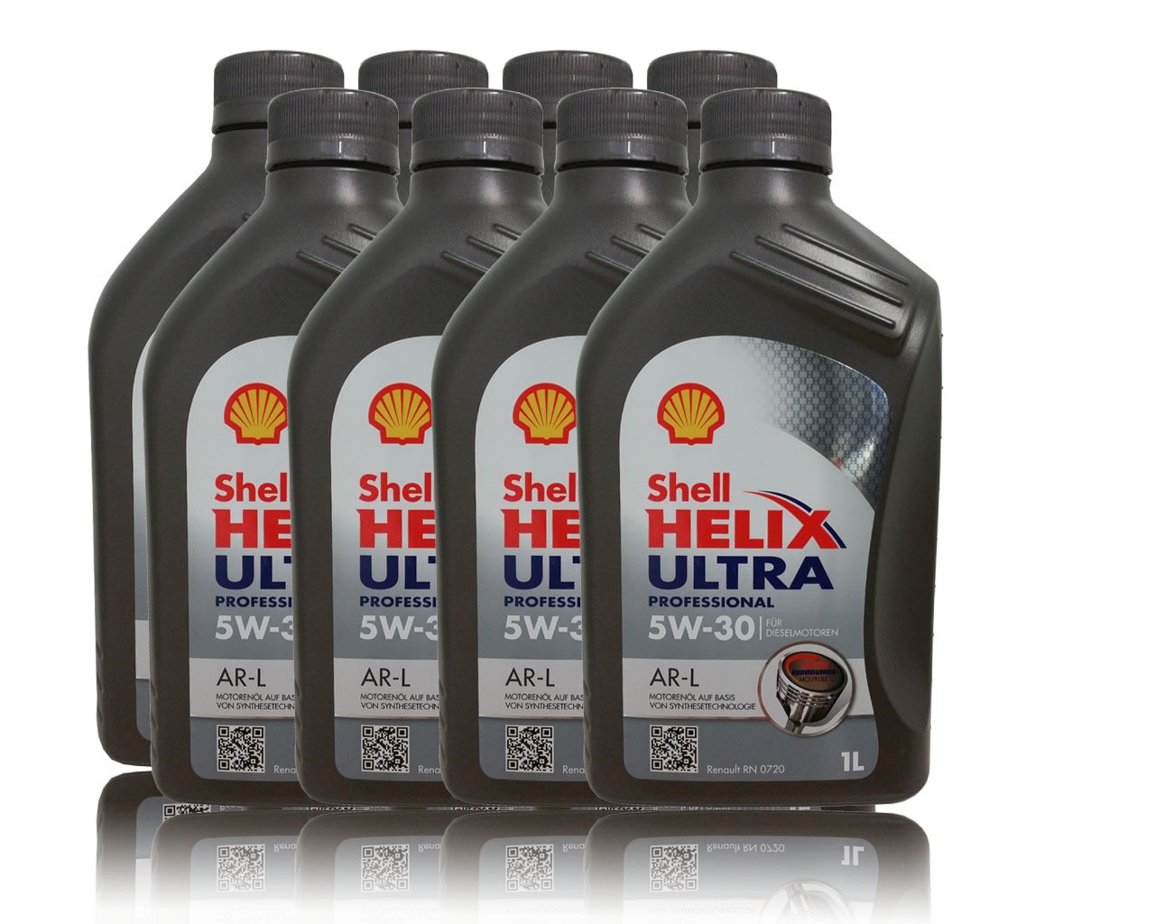 8L 8 Liter SHELL Motoröl Öl HELIX ULTRA Professional AR-L 5W30 Renault RN0720
