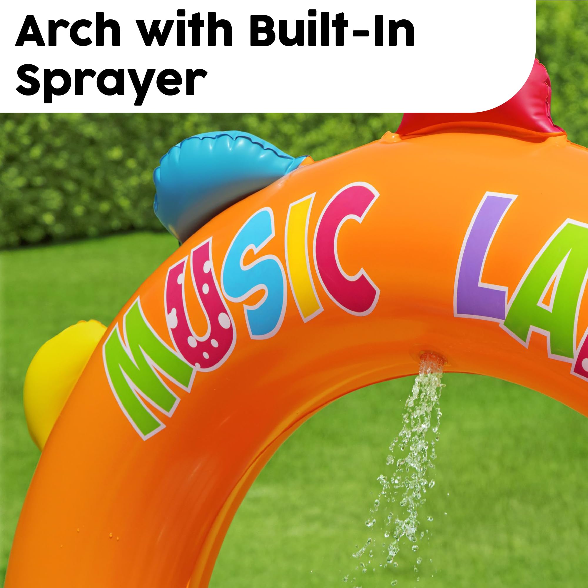 Bestway® 9'8" x 6'3" x 54"/2.95m x 1.90m x 1.37m Sing 'n Splash Play Center