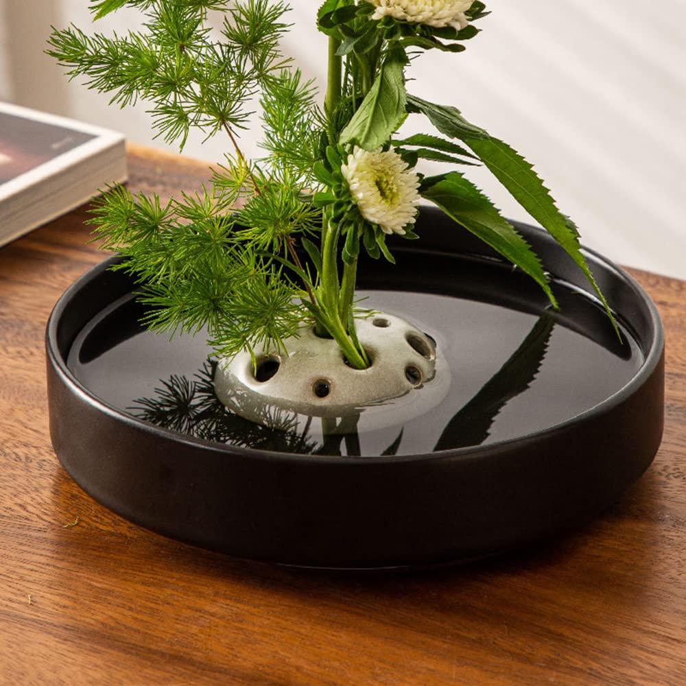 Amazon.co.jp: 生け花器 ハンドセラミックス こていだいみぞこうぐ 針