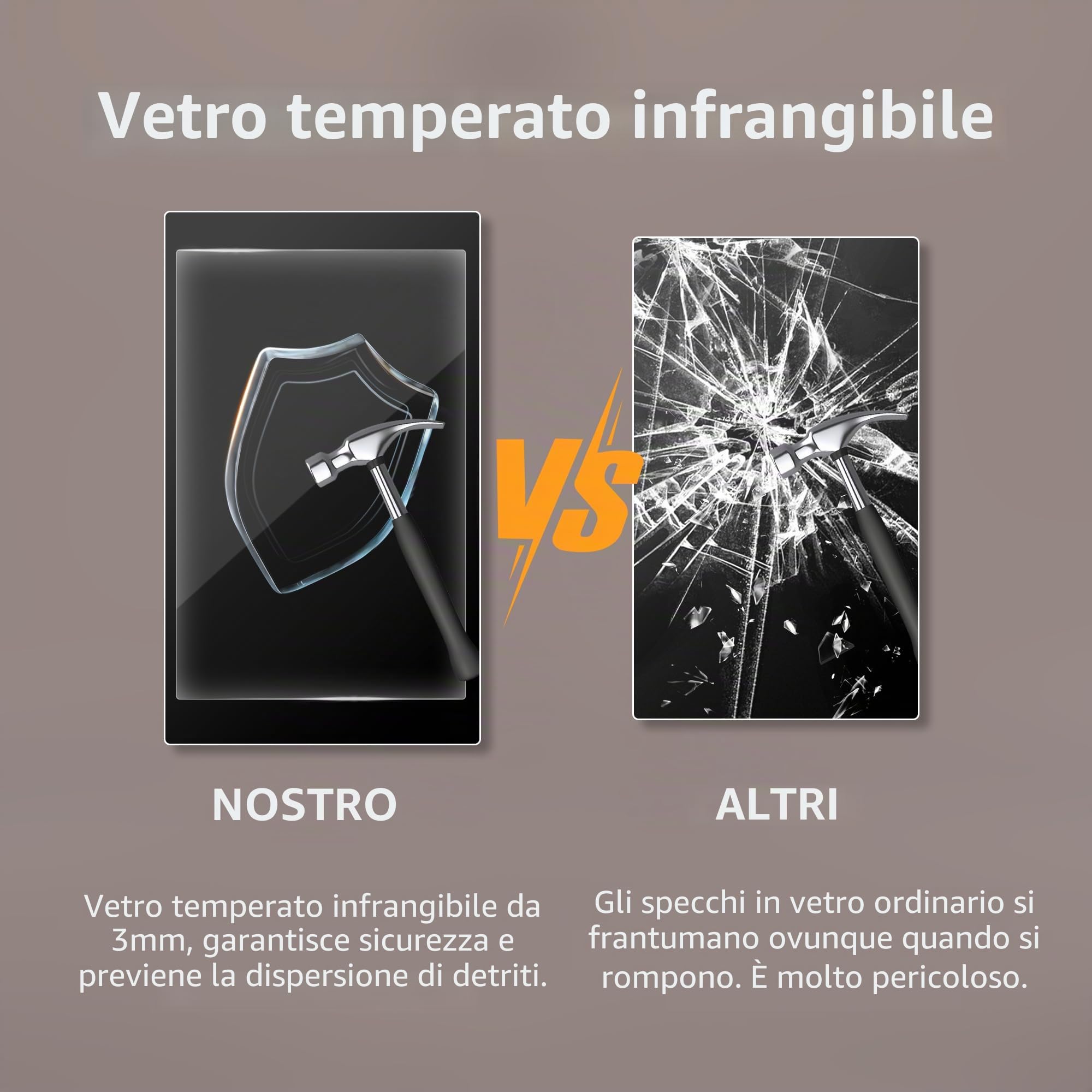 Hansong Specchio da toeletta Bluetooth - Specchio Led 15 Luci, Specchio Hollywood, Specchio Trucco Luminoso 3 Mode, Specchio da Tavolo USB, Controllo Touch Grande Specchio