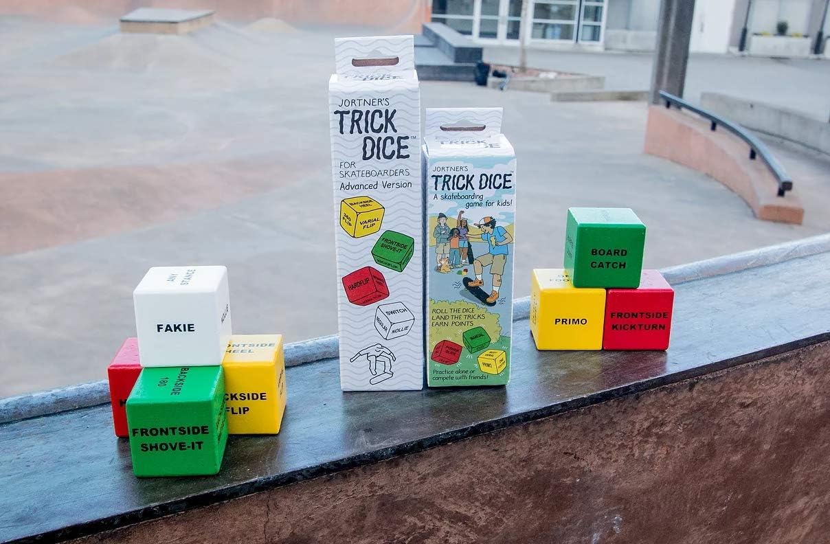 Jortner's Trick Dice for Skateboarders - Advanced Version