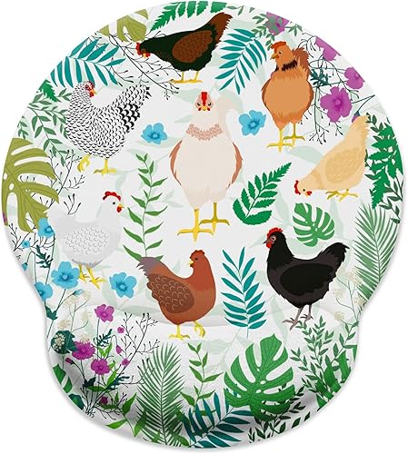 Miniatura 28 de Alfombrilla de ratón gótica de murciélago ergonómica con reposamuñecas, alfombrilla de ratón para juegos con soporte de muñeca, divertida Bate