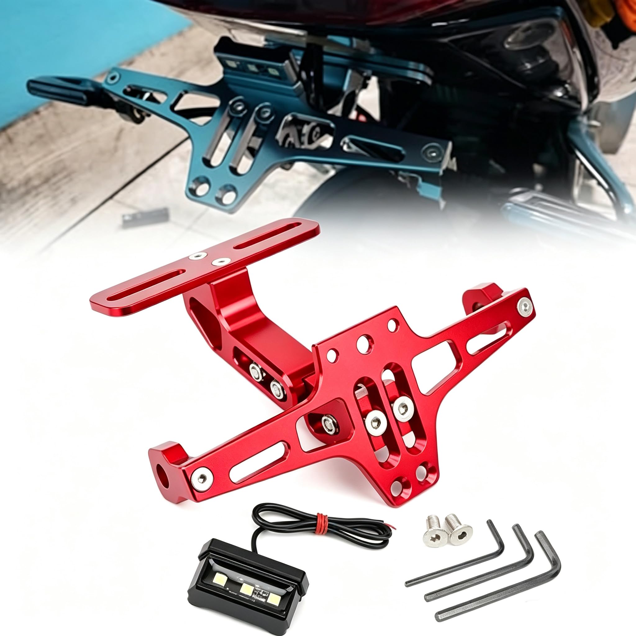 Portamatriculas Moto para Fantic XEF 450