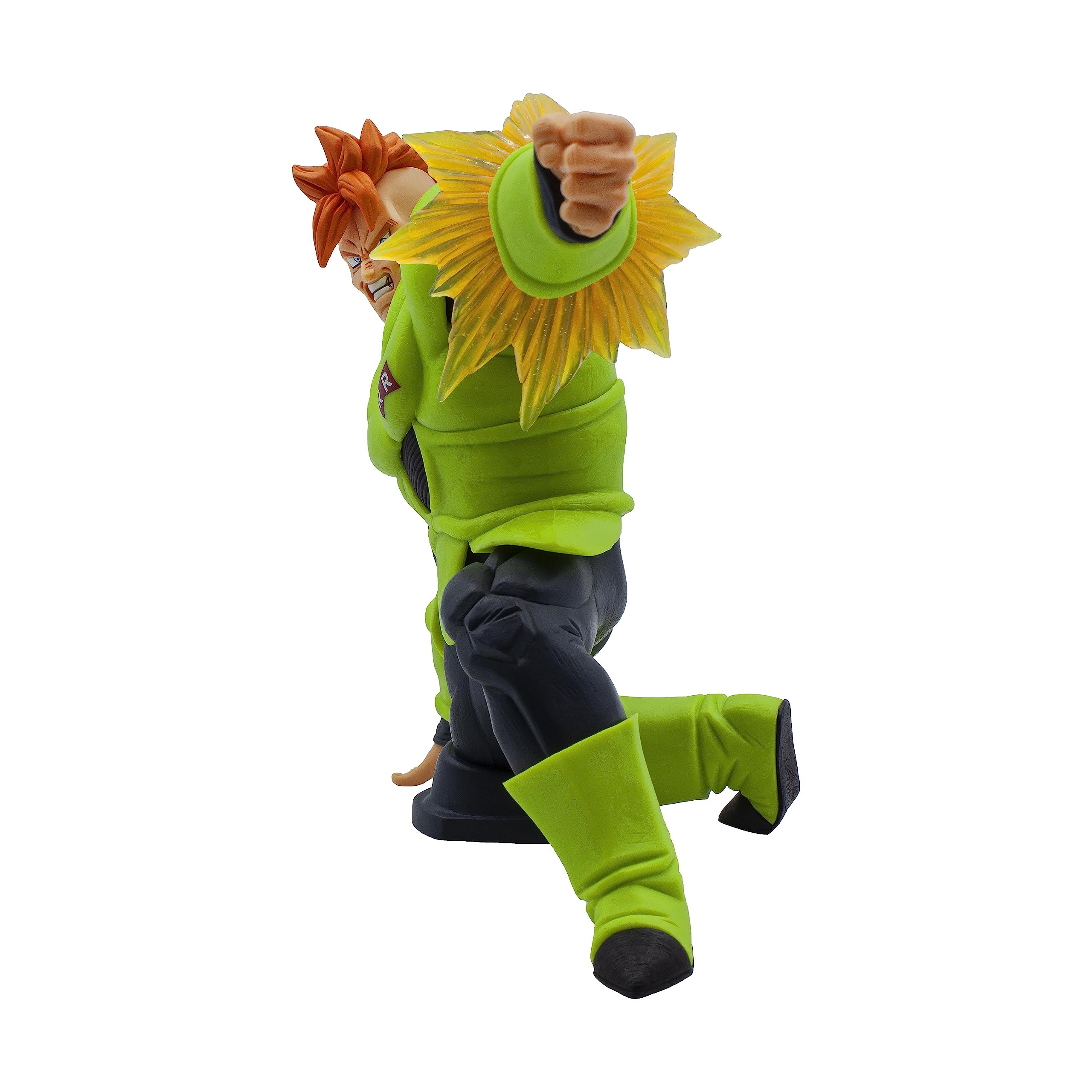 Banpresto - Figura de Accion Androide C-16 Dragon Ball Z - GxMateria: Coleccionable para Fanáticos de la Serie 11cm BP19828 Multicolor