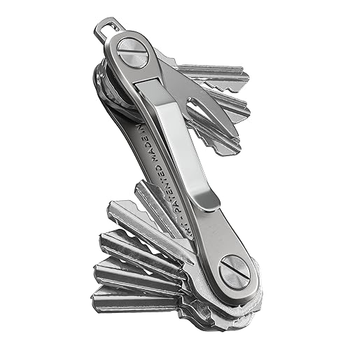 KeySmart Rugged - Multitool Key Holder for Keychain w/Bottle Opener