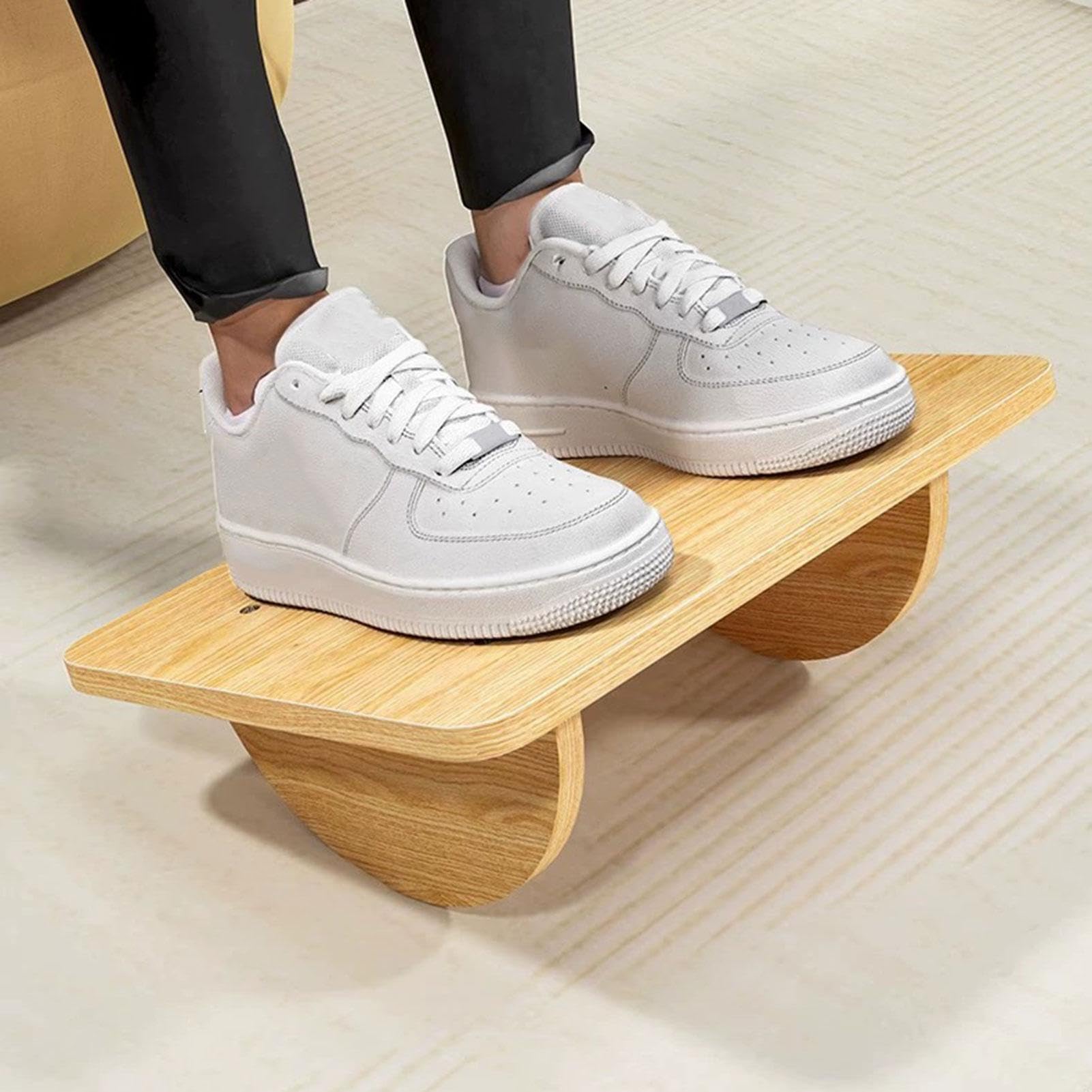Ergonomische Fußstütze unter dem Schreibtisch, verstellbare