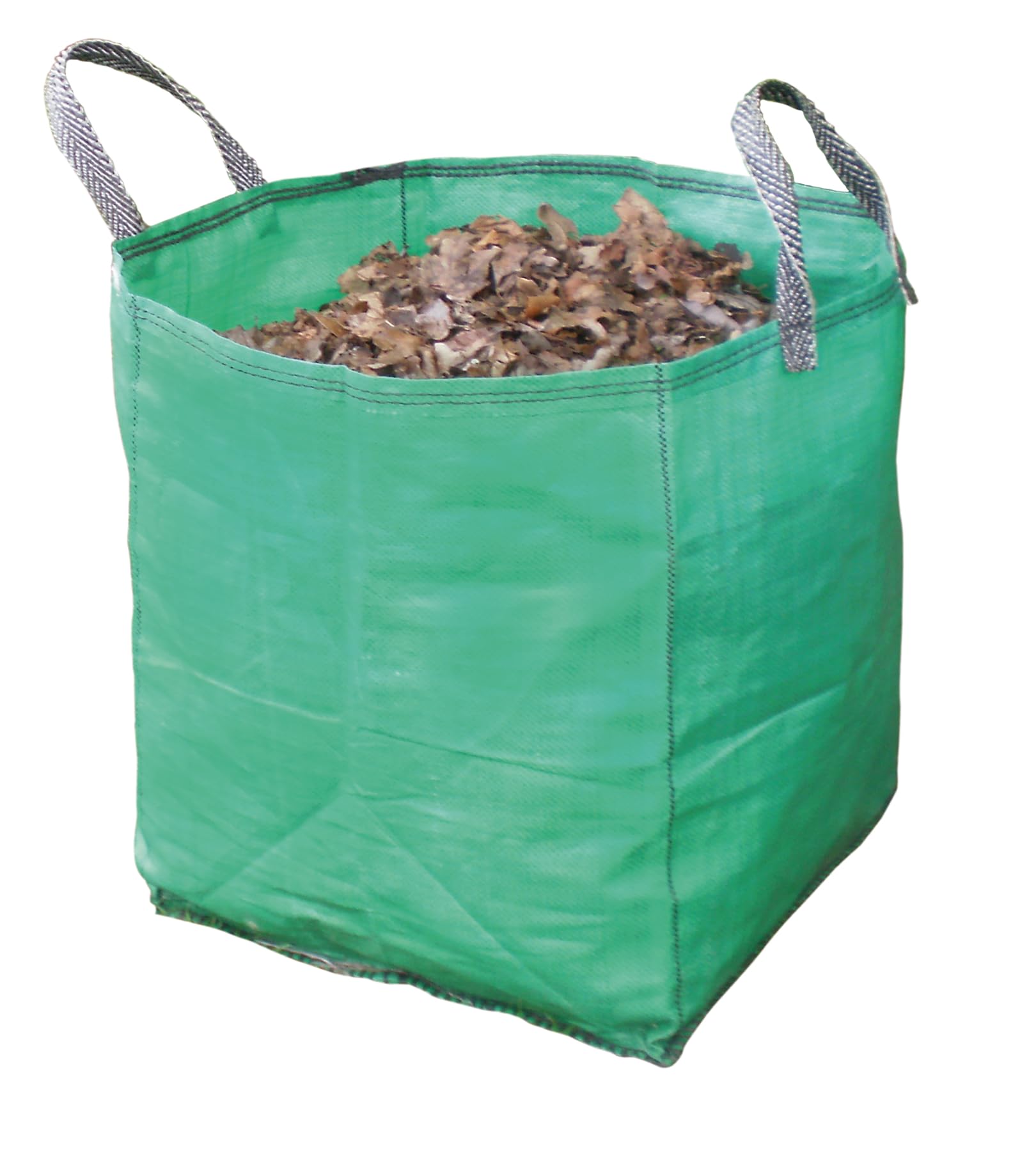 120L Garden Waste Bag – Heavy Duty Reusable Garden Bags, Pop Up Garden Waste Sack with Handles, Waterproof Yard Leaf Bag for Grass, Leaves & Garden Rubbish
