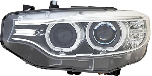 Garage-Pro Faro delantero de xenón del lado del conductor para BMW 428i 2014-2016 con lámparas adaptativas HID; se adapta a la base; cupé y