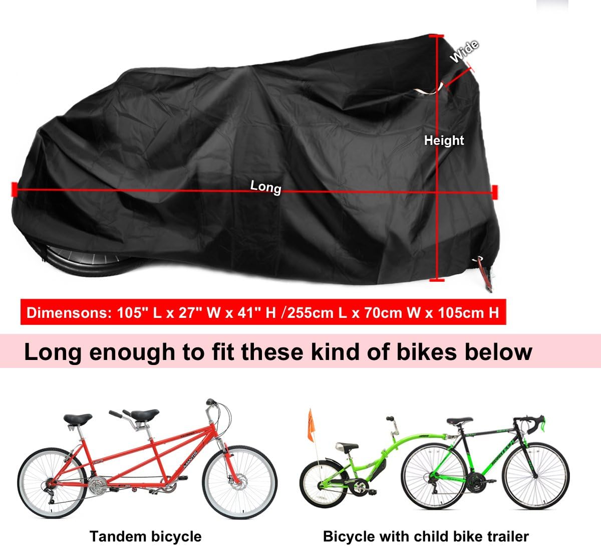 Kotivie Bicycle Storage Waterproof Protection Photo