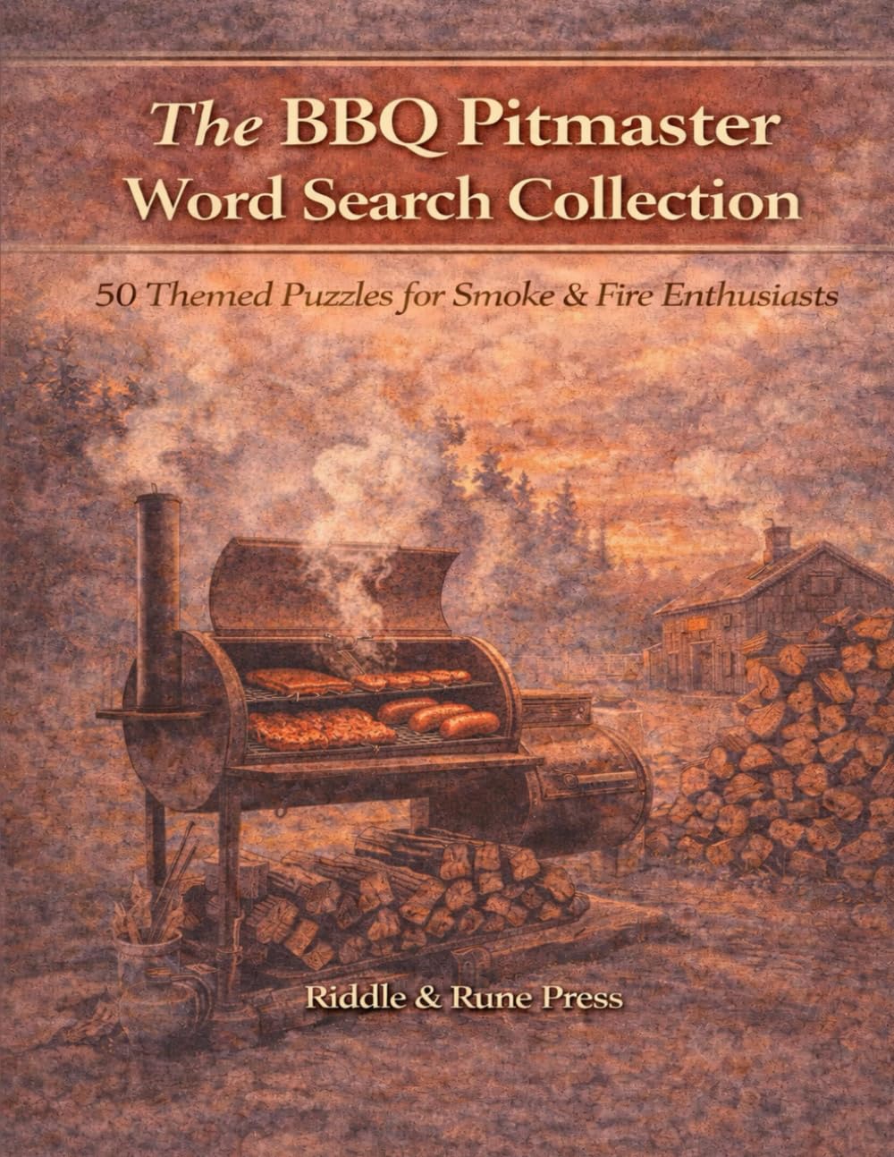 The BBQ Pitmaster Word Search Collection: 50 Themed Puzzles for Smoke & Fire Enthusiasts