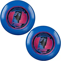Wham-O Frisbee Peso pesado, 200 g, disco voador de 28 cm para adultos, durável, voo estável, perfeito para atividades ao ar livre de longa distância e ventos fortes, esportes de praia, diversão em