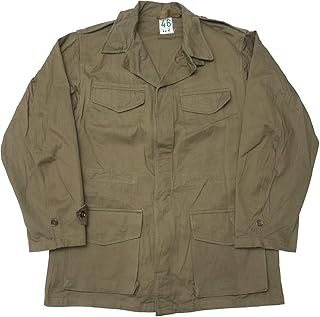 フランス軍 M-47 フィールドジャケット ツイル生地 オリーブ 前期型 デッドストック JJ217NN