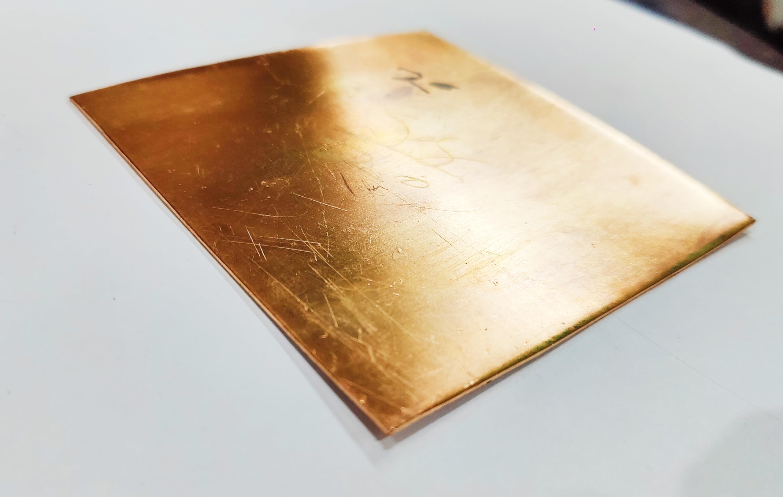 VAKOOBA 99% Pure Copper Sheet 1MM Thick (250 x 250 x 1 mm)