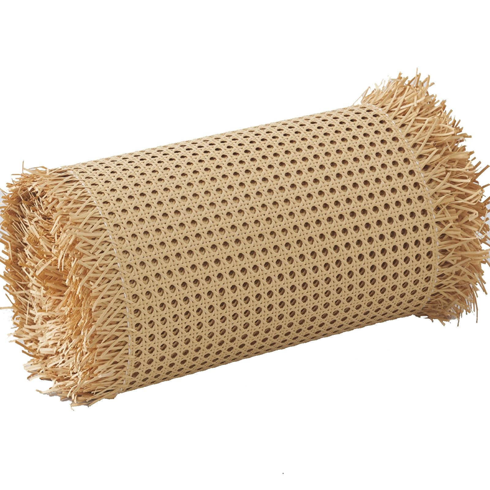 Hmtbqt One Color Cane Webbing Roll Pe Plastic Rattan Repair Material,35-120Cm Width Wicker Weaving Synthetic Cane Webbing Sheet, Woven Open Mesh Faux Caning Material For Diy Projects Crafts(28Inx8.2ft)