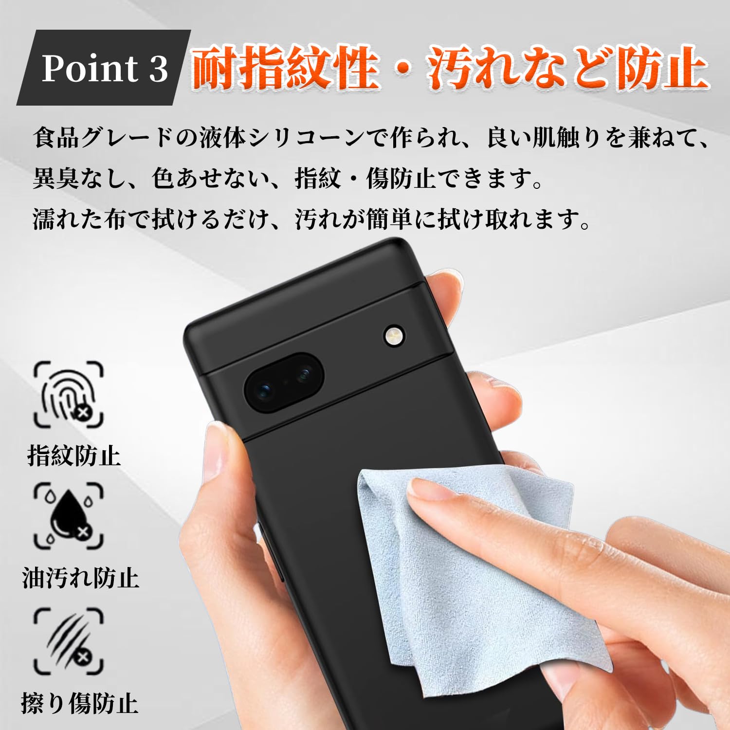 Amazon.co.jp: JACRON FOR iphone 15 ケース マット 落下防止 耐衝撃