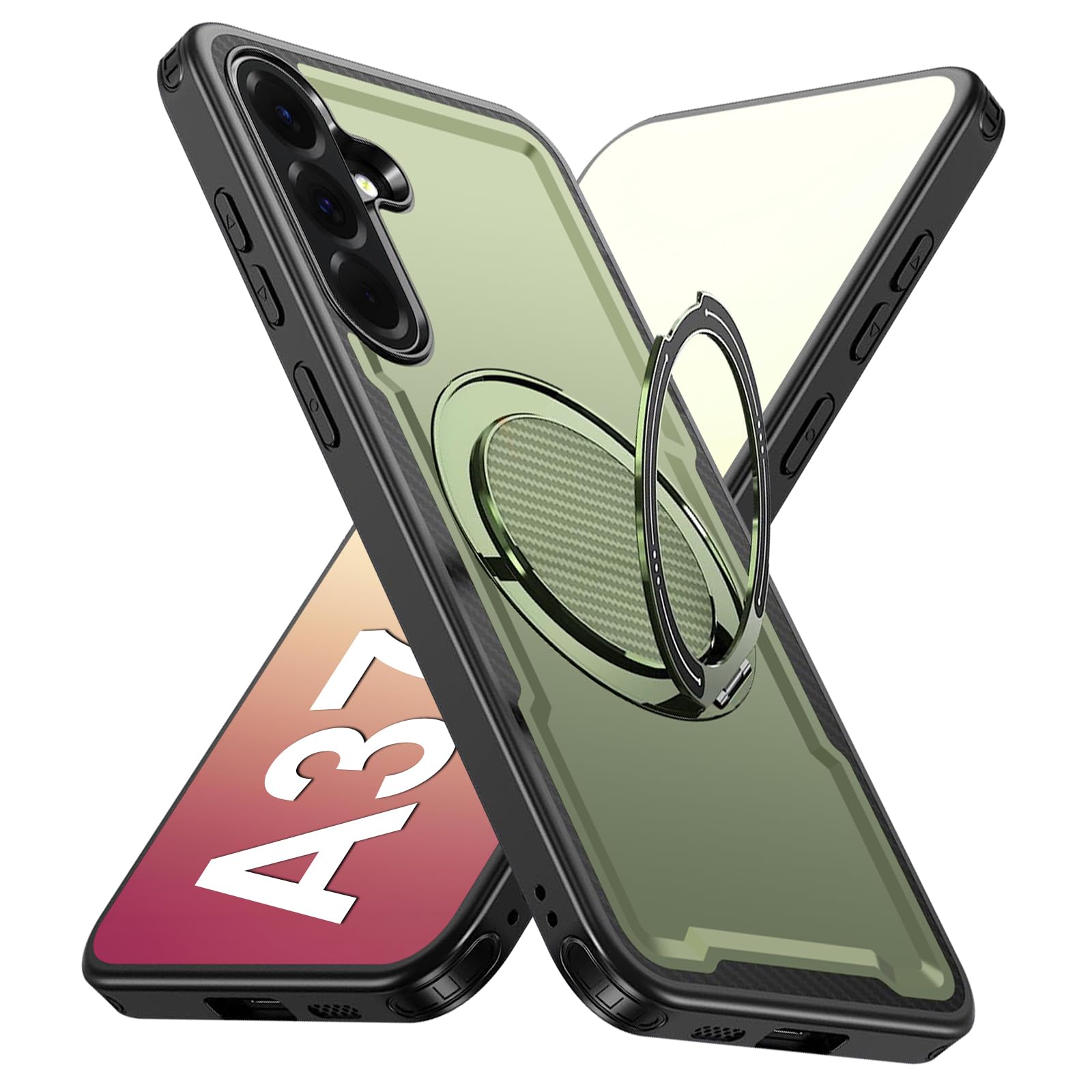 Coque MagSafe Samsung A37 verte idéale pour visionner vos vidéos - 8