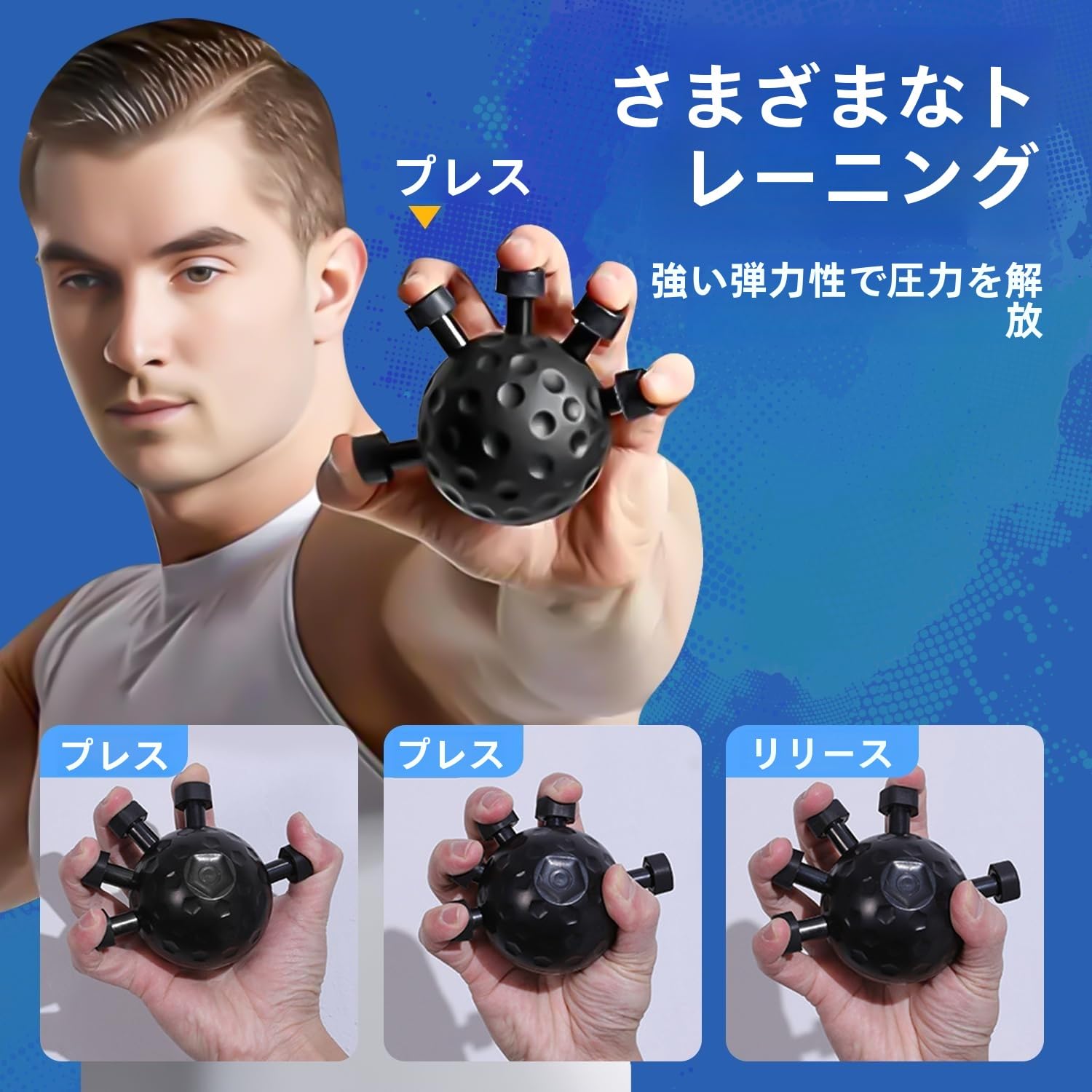 Amazon | 2025（新）ハンドグリップ 握力 トレーニング 前腕 筋トレ