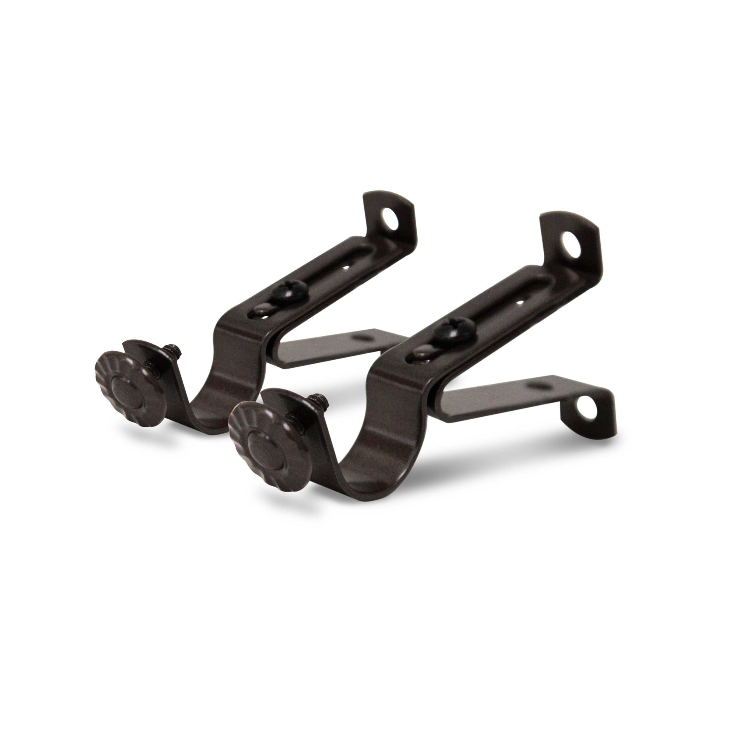 Rod Desyne 13/16" Sinlge BKT Cocoa Single Bracket Pair, 2 Piece-image-13