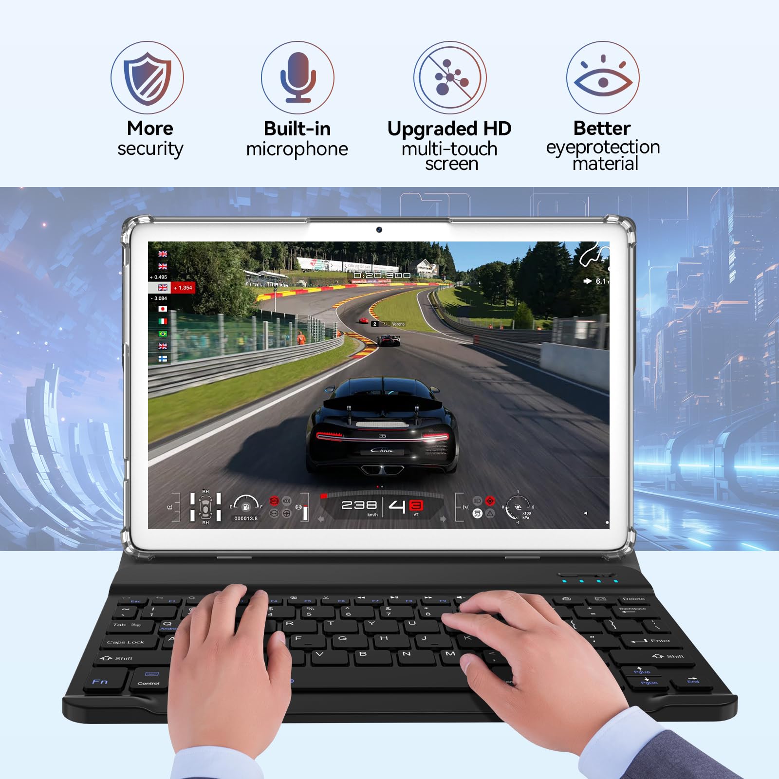 Amazon.com : Android 14 Tablet 2025 Latest Tablets, 10 inch Tablet