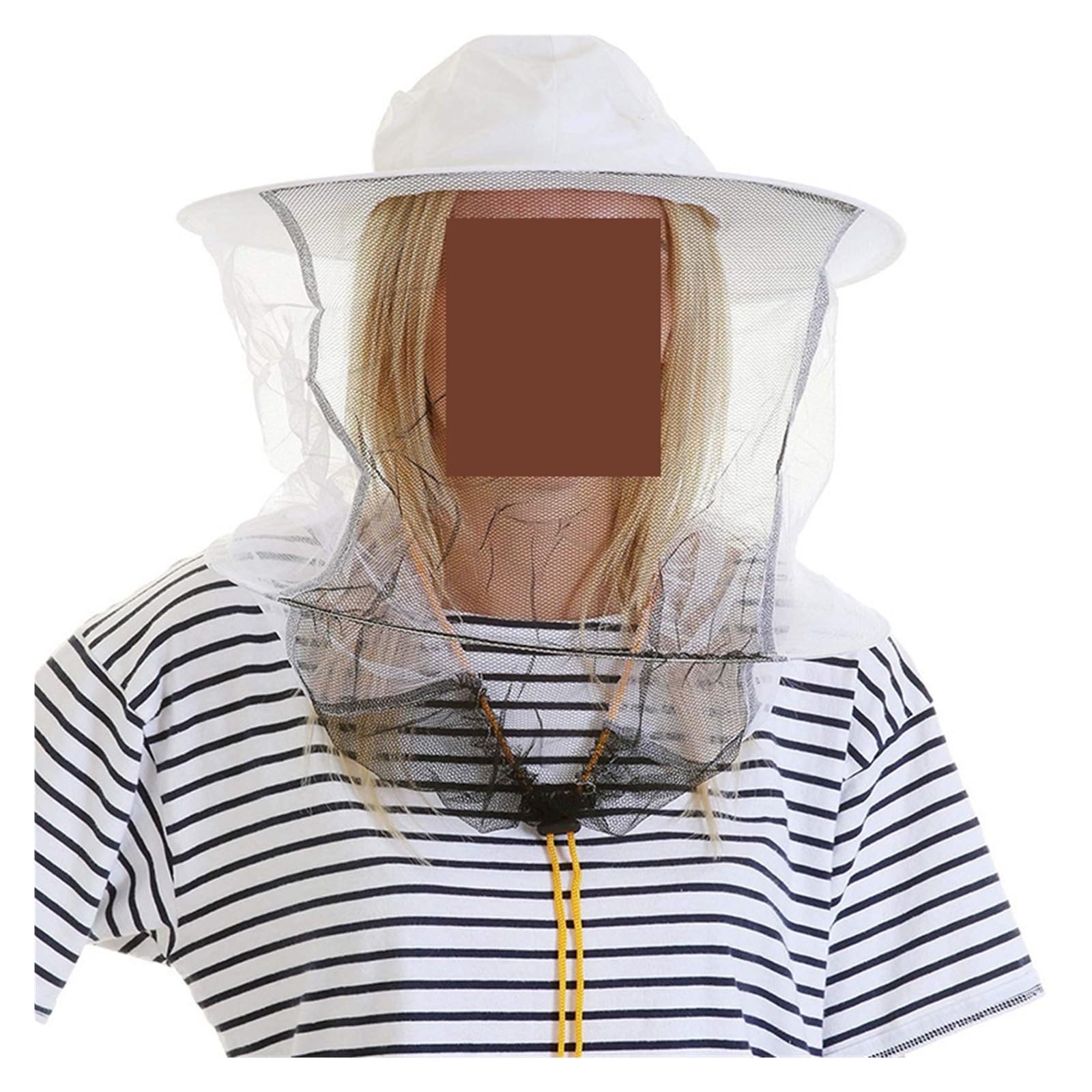 Beekeeper Professional Beekeeper with Brim Face Thickening Sunscreen Half-Length Special Protection