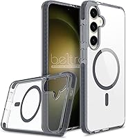 Vista 8 de BELTRON Funda para cinturón para Samsung Galaxy S25, funda protectora delgada transparente y funda de clip giratorio para cinturón, compatible