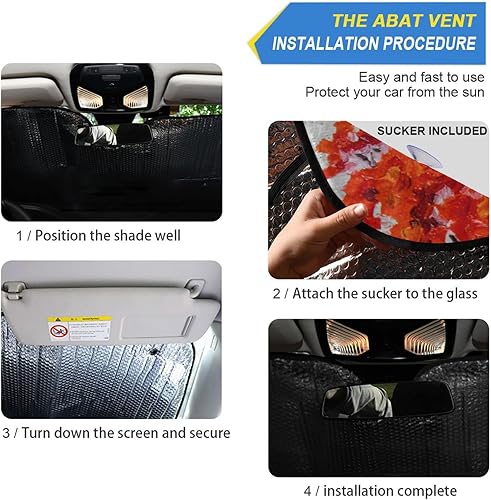 Miniatura 2 de Parasol para parabrisas de automóvil, con diseño de torre Eiffel de París, acordeón, plegable, protección contra rayos UV para camioneta, 55 x 27.6