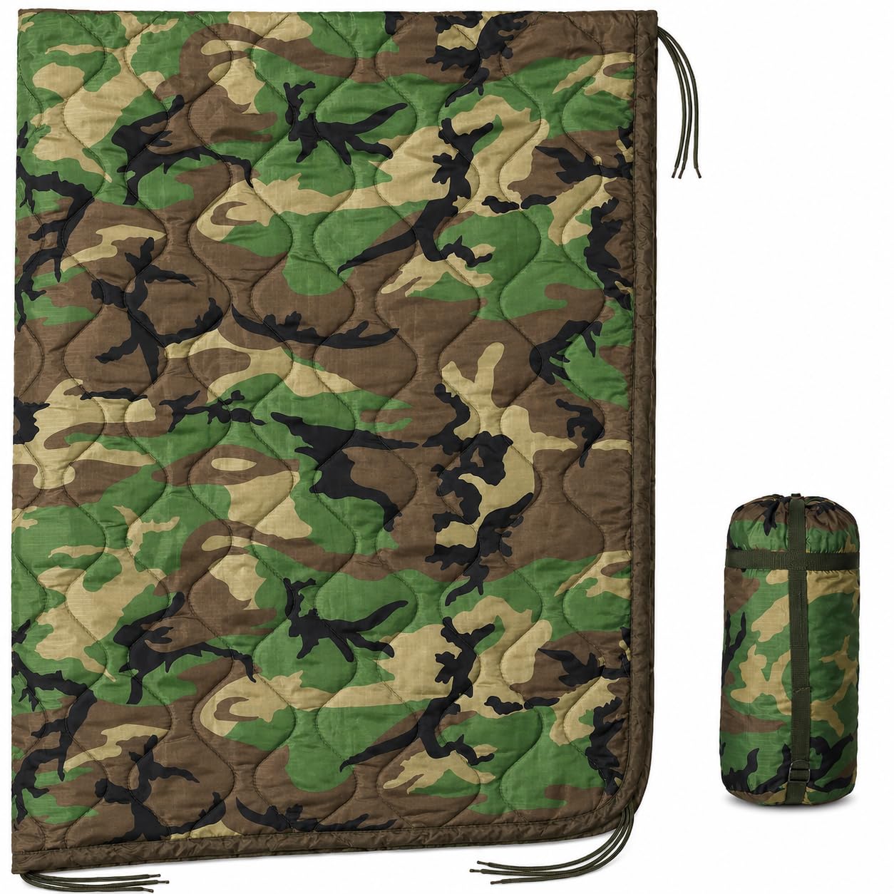 USGI Industries Cobertor Woobie Militar | Cobertor de acampamento