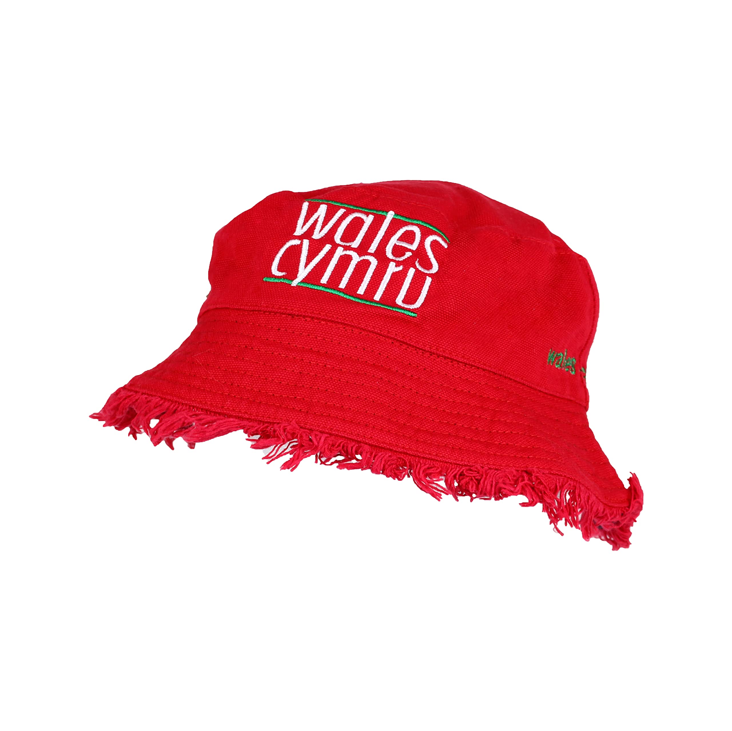 Magic Kingdom Wales Reversible Bucket Hat Child Size Embroidered Welsh Logo Unisex