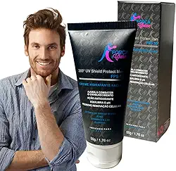 Hidratante Antissinais Protetor Solar Para Pele Masculina 360 Uv Shield Protect Man 50G