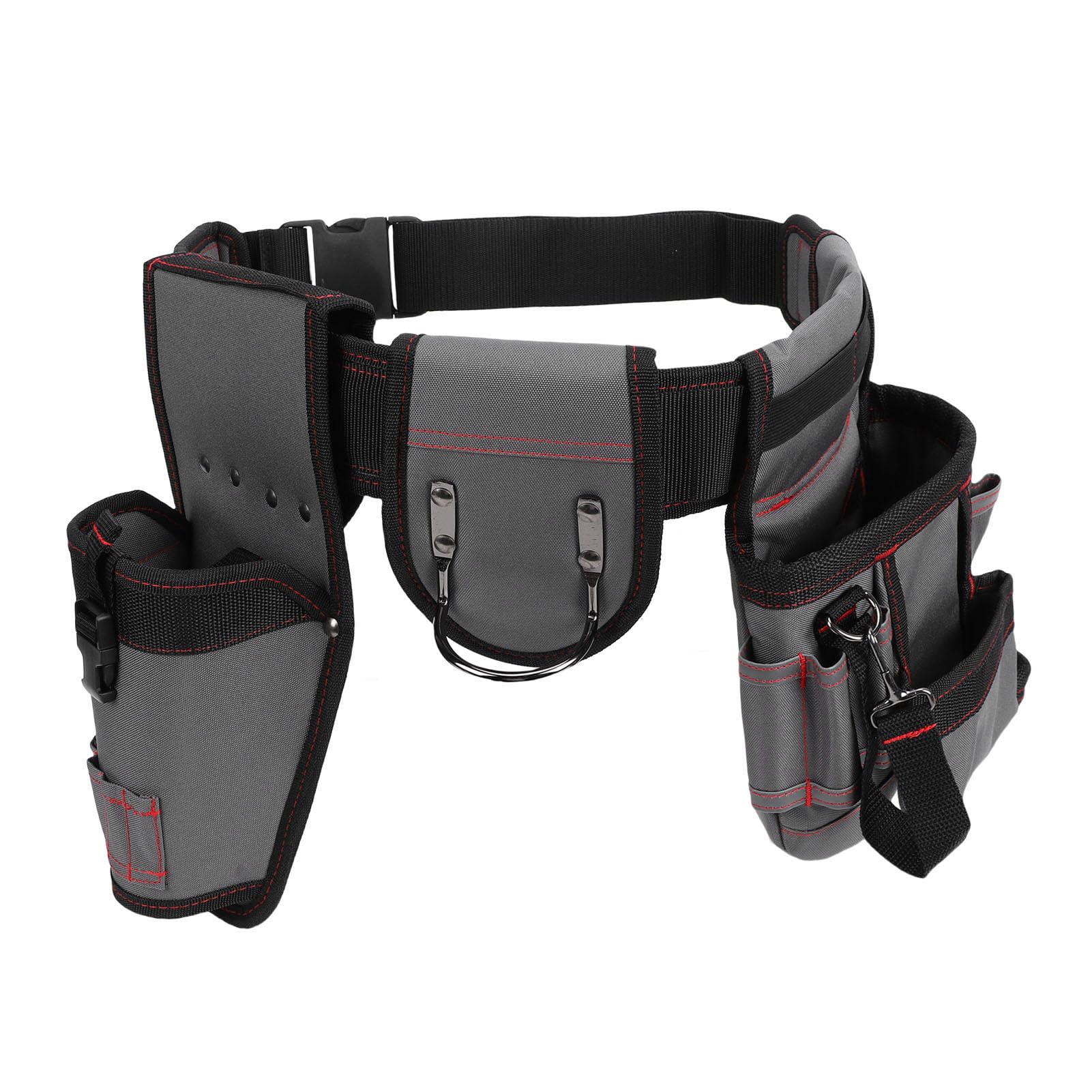 Ceinture à outils multifonction réglable pour électriciens et plombiers en tissu Oxford durable