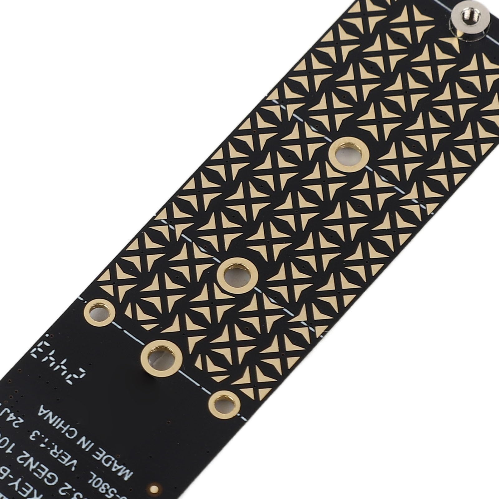 Keenso to USB Adapter Strong Heat Dissipation Multifunctional Plug and Play M.2 Bkey Hard Drive SSD to USB3.2 Type C 10G Adapter Card for Anytime Transfer Mobile Hard Drive Card