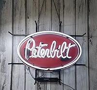 Vista 9 de Letreros de neón para bar de cerveza, club, comedor, hamburguesa, decoración de cristal, para hombre, cueva, garaje, habitación, 24 x 20 pulgadas