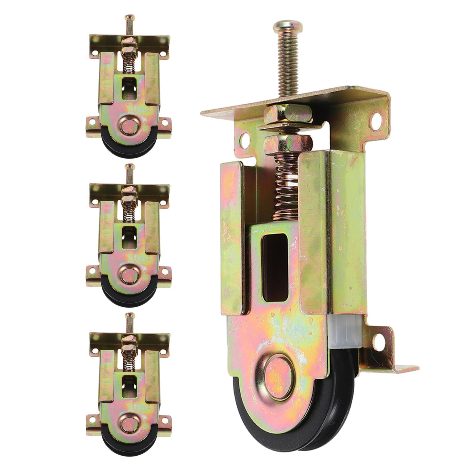 Design facile d'entretien pour ces roulettes en métal durables de 40mm