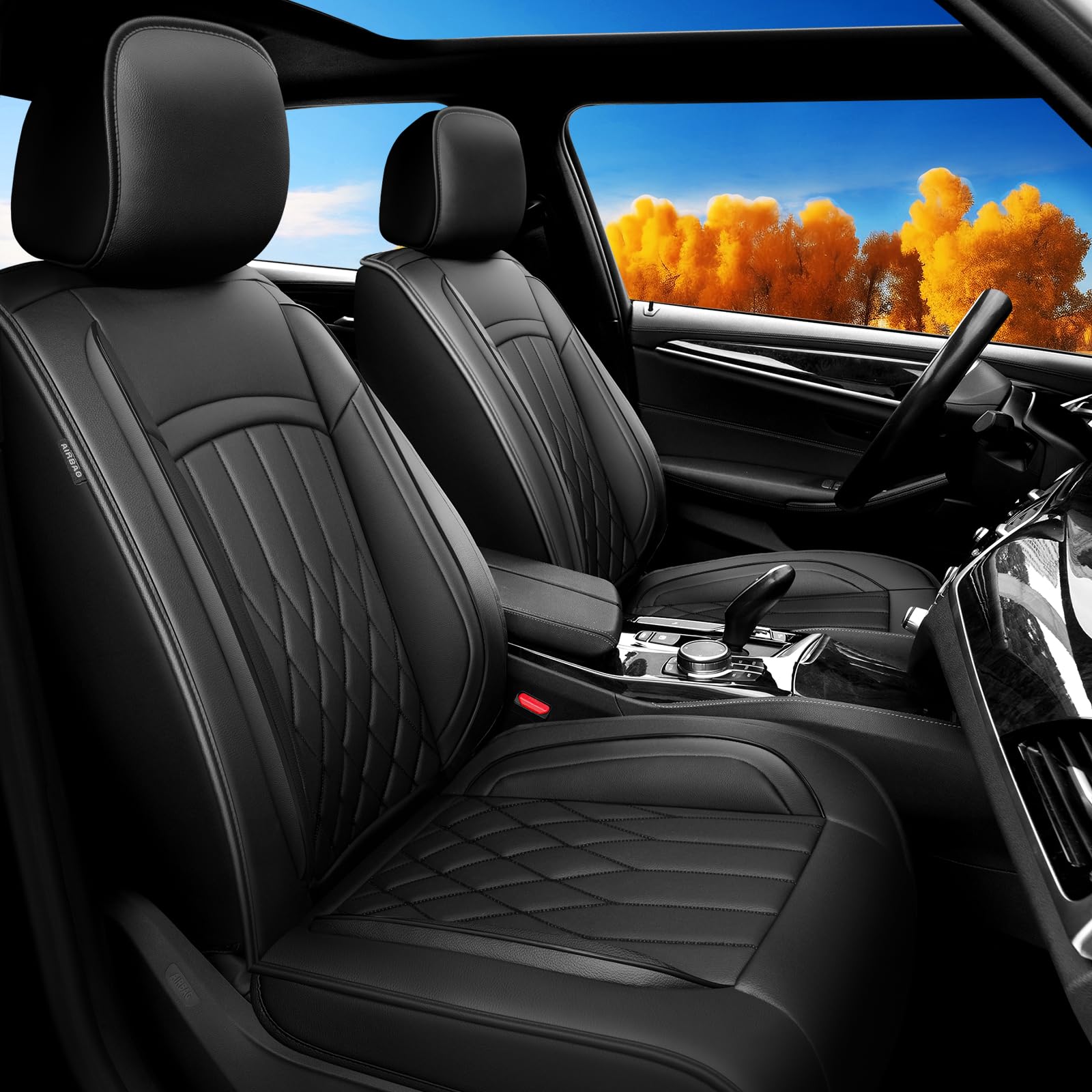 Banklif Fit for Accord Full Seat Covers (Black#02)