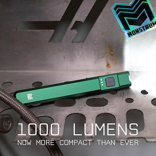 Miniatura 3 de Monstrum Linterna de bolsillo delgada Tracer Pen de 1000 lúmenes  Azul real