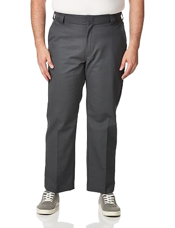 Regular Fit Active Waist Work Pants 