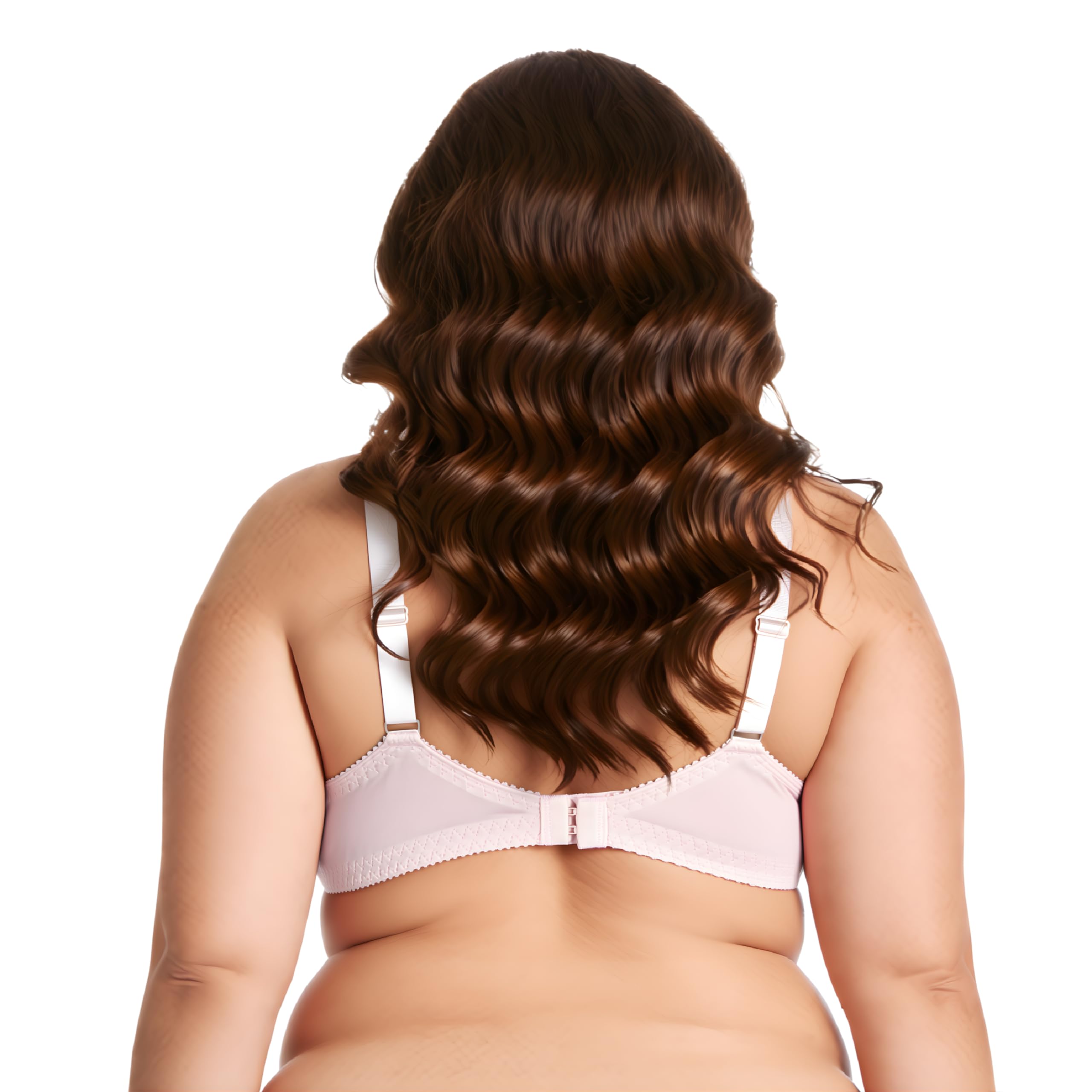 Curve Muse Sujetador Reductor Sin Aros Sin relleno-x2-Azul,Rosa-115B