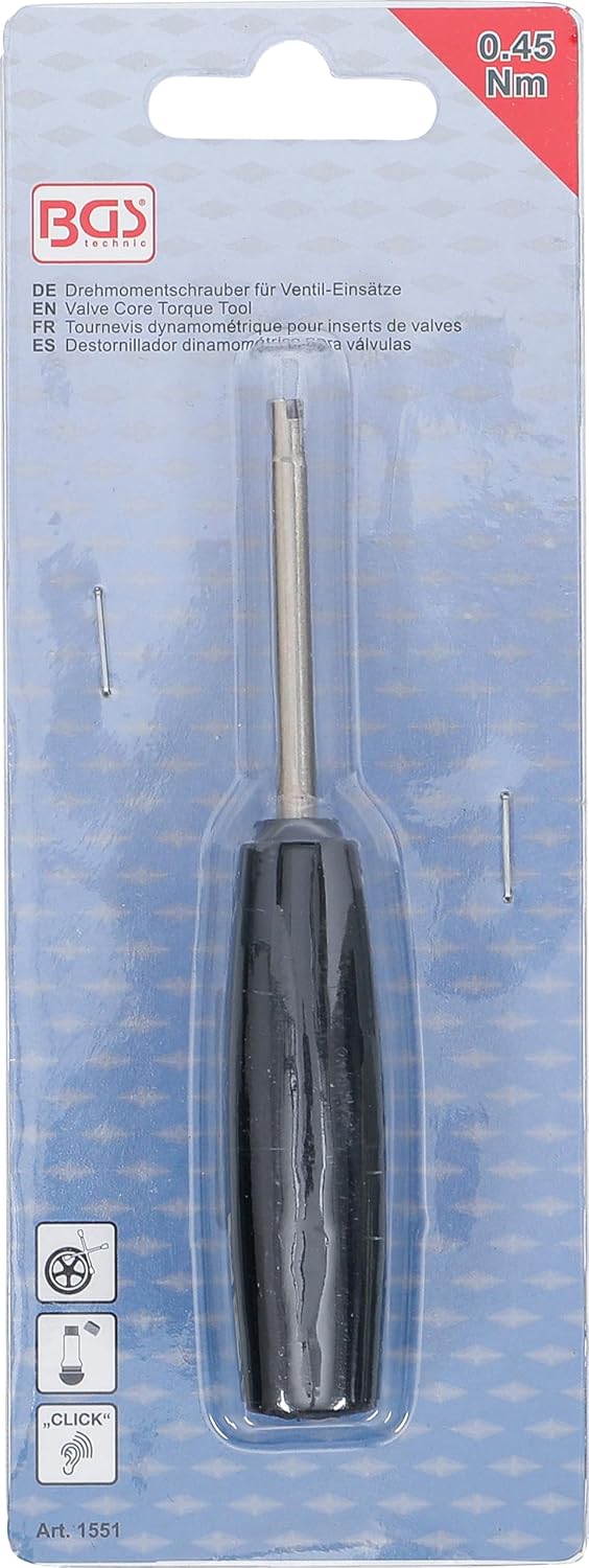 BGS 1551 | Valve Core Torque Tool | 0.45 Nm
