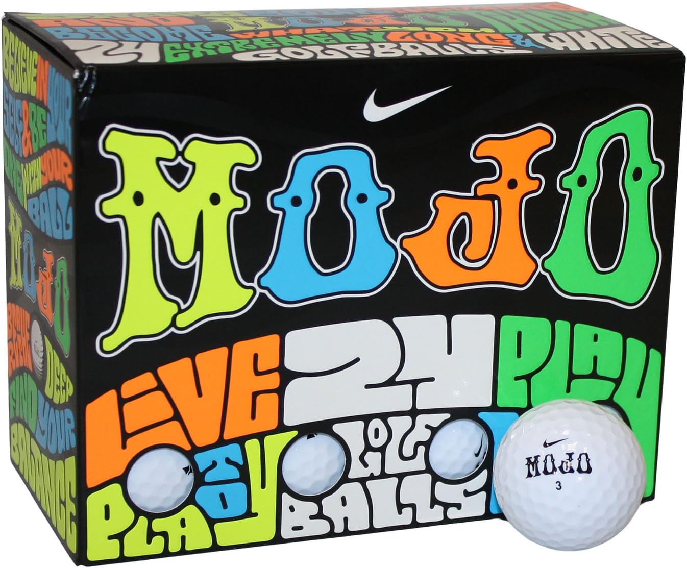 Nike Mojo Double Dozen White Golf Balls Amazon.ca Health & Personal Care