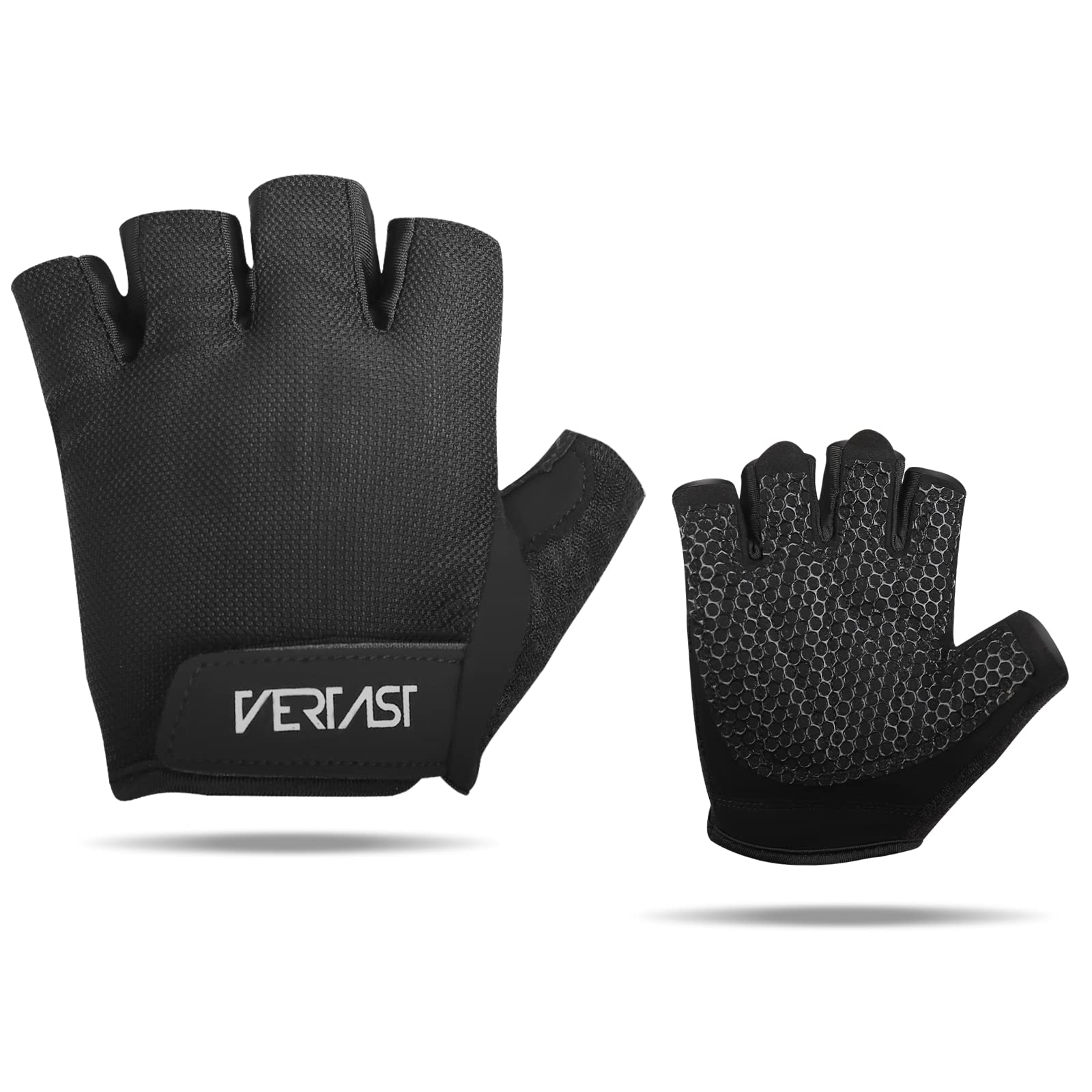 Guanti Da Ciclismo Mezze Dita - Imbottiti, Antiscivolo, Per MTB E Fitness, Uomo E Donna - Foto 11