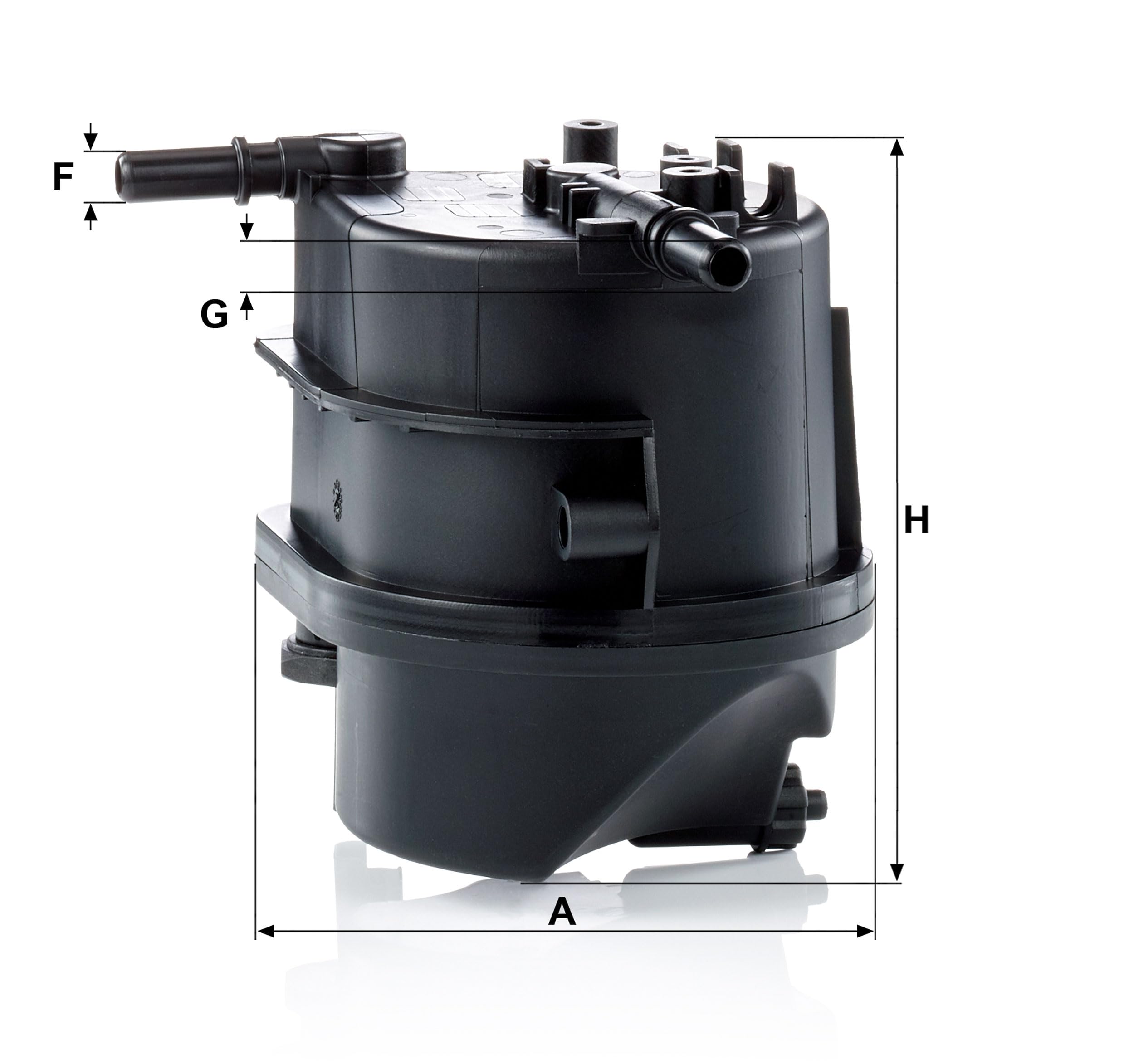 MANN-FILTER WK 939 Filtro carburante - per Autovetture + veicoli commeriali