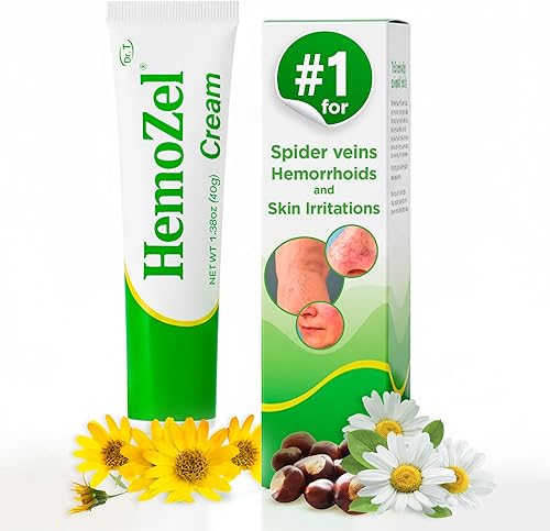 Dr. T Crema HemoZel – Apunta a las venas visibles, irritación de la piel, erupciones, moretones y sequedad – Fórmula ligera, de rápida absorción y