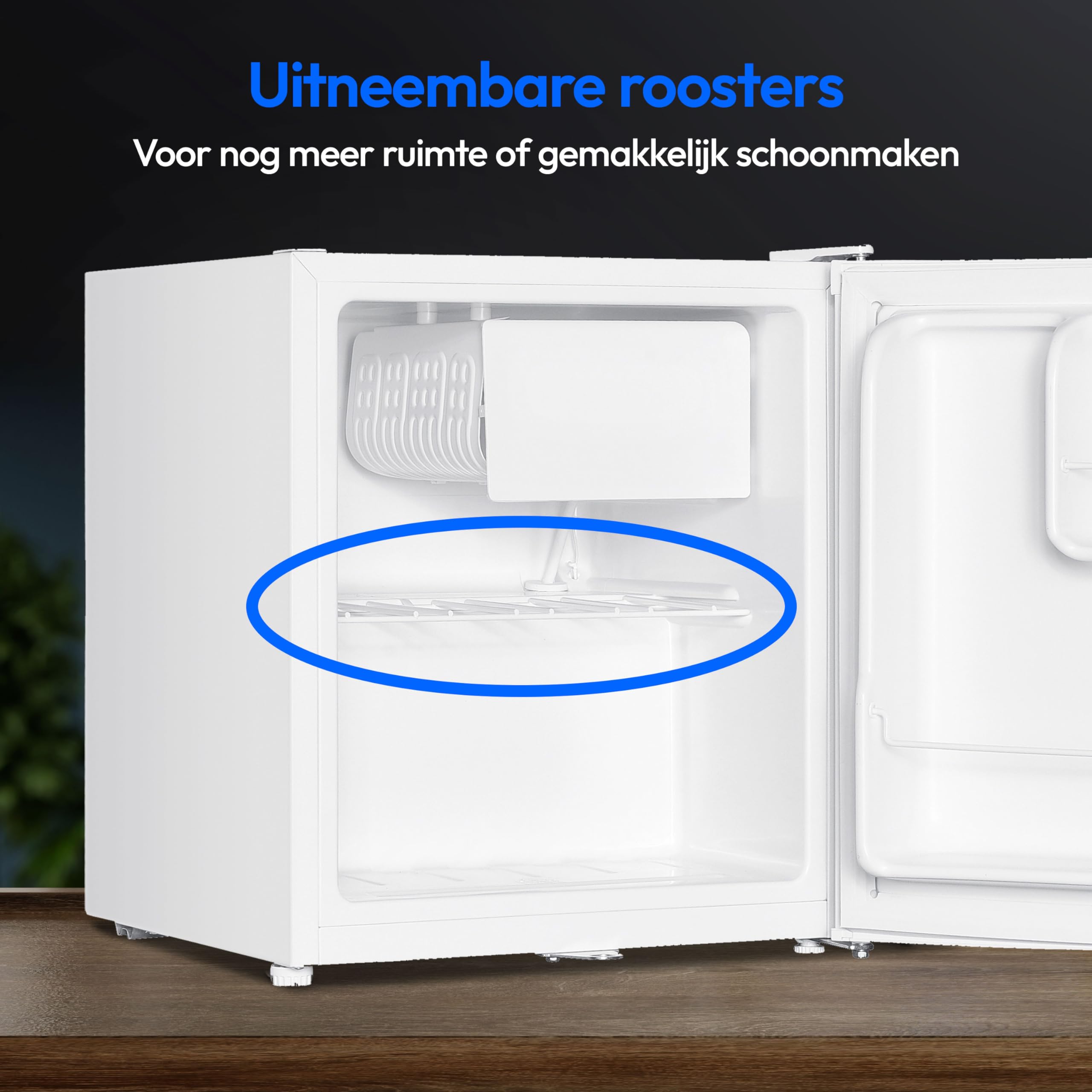 Draagbare minikoelkast 4 liter met koeling en verwarming voor in de Draagbare minikoelkast 4 liter met koeling en verwarming voor in de